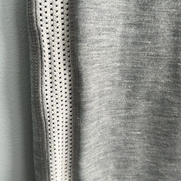 Athleta Women’s Small Workout Gym Gray with white mesh Leggings - Picture 5 of 14